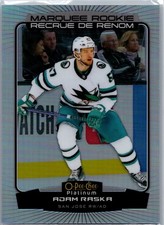 Adam Raska 2022-23 O-Pee-Chee Platinum San Jose Sharks Rookie #271