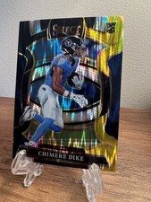 Panini 2025 Select Prizm Concourse Chimere Dike Titans #27 Rookie Card