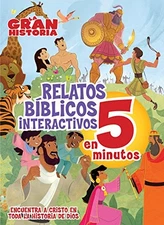 LA GRAN HISTORIA, RELATOS BIBLICOS EN 5 MINUTOS, TAPA DURA By B&h Espanol Mint