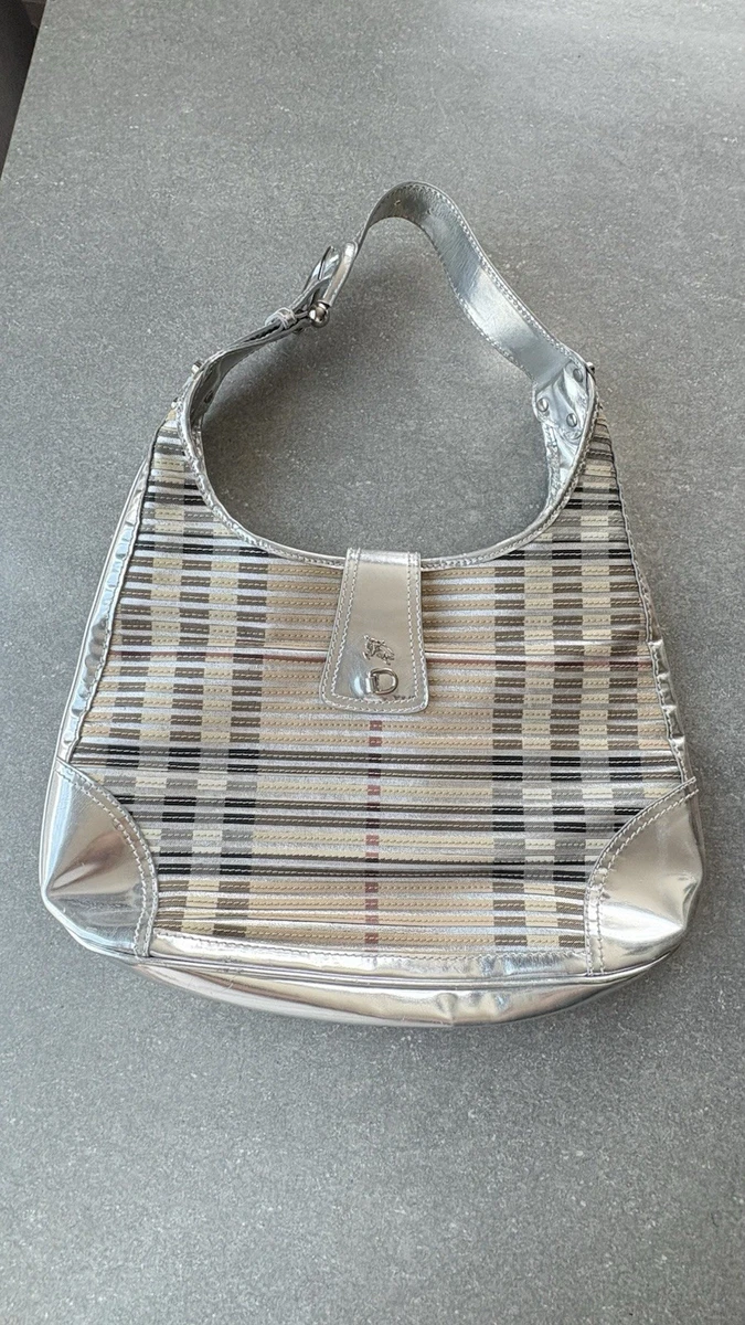 Burberry Silver Metal Bags & Handbags for Women for sale | eBay