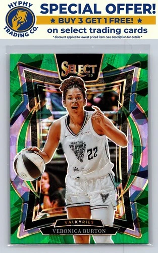 Veronica Burton 2025 Panini Prizm Veronica Burton #90 Green