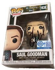 BOB ODENKIRK signed (BREAKING BAD) Saul Goodman Funko pop #1938 BECKETT BV13312