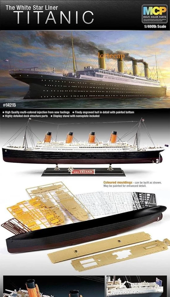 TITANIC ( the white star liner) ACADEMY 1:400 - Immagine 3 di 3