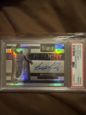 2021-22 Panini Select Ben Wallace Silver In Flight Auto SP #/199 PSA 10 Gem Mint