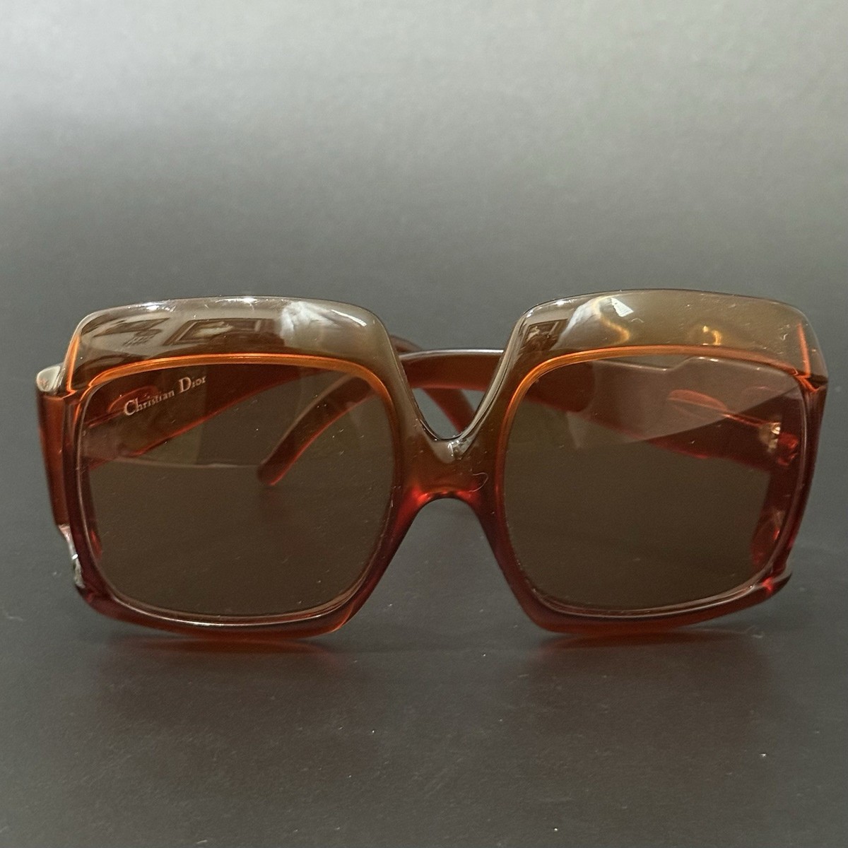 Vintage 1970s CHRISTIAN DIOR D07 Optyl Frame Oversized Square