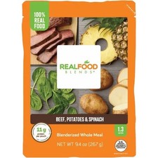 Real Food Blends - Box of 12 for 35. Six flavors available.