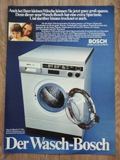 ORIGINAL  REKLAME WERBUNG 1976  BOSCH  Waschmaschine