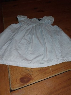 Toddlers Size 3t White Cynthia Rowley Lace Yoke Dress