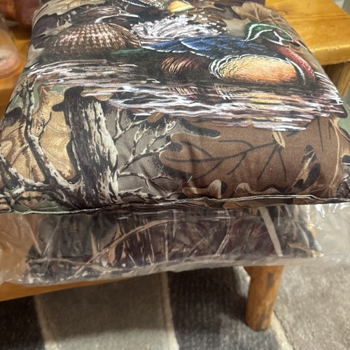 Cabelas Duck Throw Pillows Rustic Cabin 2 Set - Picture 6 of 7