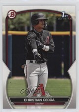 2023 Bowman Prospects Christian Cerda #BP-56 0u2j