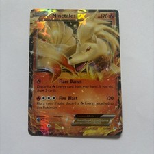 Pokémon Ninetales EX TCG Holo Card 13/83 XY Generations Rare