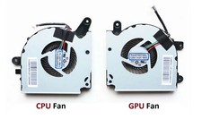 New Laptop CPU and GPU Cooling Fan for MSI GF75 Thin 9SC-027 GF75
