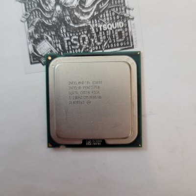 Intel Pentium E5800 CPU Processor 3.20GHz 2M 800 SLGTG LGA775 Dual Core