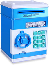 Piggy Bank for Boys Electronic Coin Money Bank Toy for 3 4 5 6 7 8 9 10 Year Old