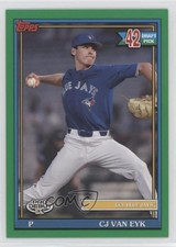 2021 Topps Pro Debut Green 52/99 CJ Van Eyk #PD-187 06z2