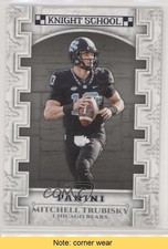 2017 Panini Knight School Mitchell Trubisky #KNS-MT READ 0t5