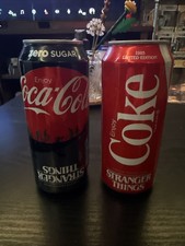 2019 إصدار محدود Stranger Things Coca-Cola Cans