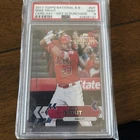 2017 Topps MIKE TROUT National Baseball Card Day PSA 9