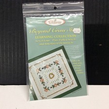 Victoria Sampler Level 4 Learning Collection Pins Stitch Hem Cross Stitch NIP