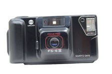 Minolta FS-E III DSLR Camera Black Used with Accessories