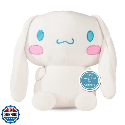 Franco Calm Cinnamoroll Bedding Super Soft Calming 3Lb Weighted Cuddle Pillow