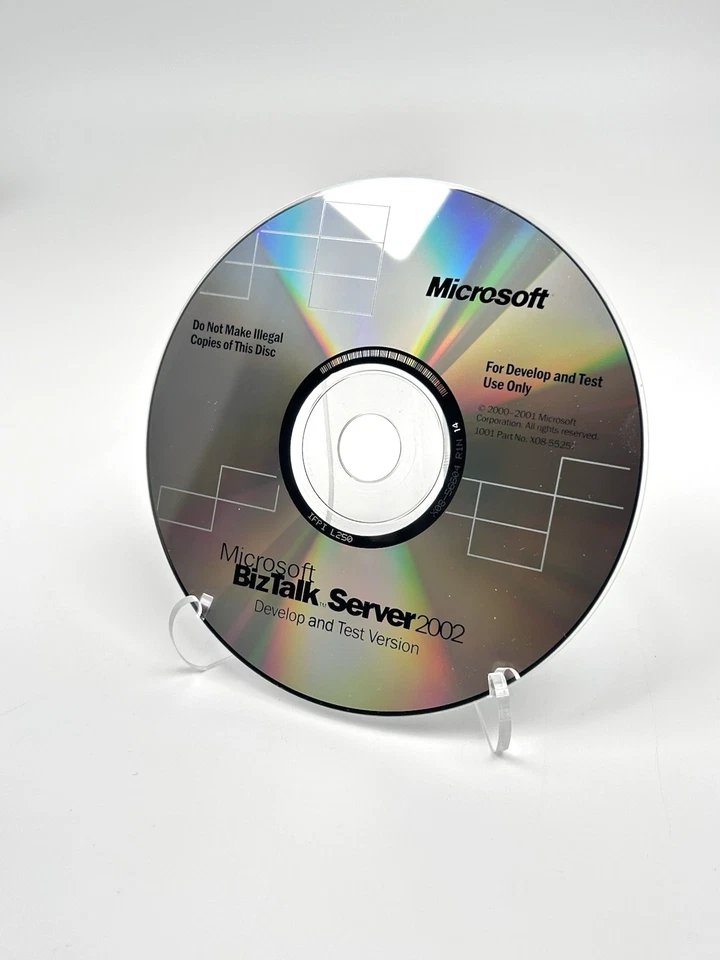 3 CD Microsoft Commerce Server 2002 con Service Pack 1 + clave de producto + BizTalk Foto 4 de 4