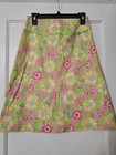 Lilly Pulitzer Vintage Croc Monsieur Midi Skirt Size 2