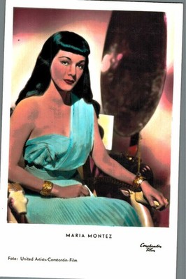 Maria Montez   **    Original Postkarte Postcard * Nr.  N 298 g