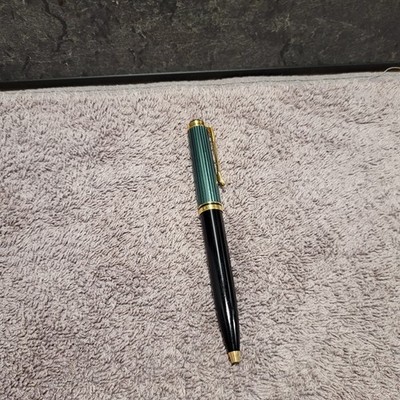 Pelikan Drehkugelschreiber  Kugelschreiber Schwarz Gold Grün