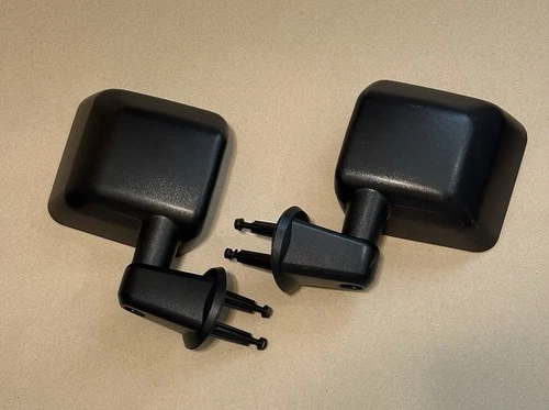 Jeep JK Wrangler Driver & Passenger Side Manual Doors Mirrors Set 2007-2017