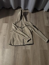 Nike Tech Fleece Hoodie Jacket Beige Tan Khaki Full Zip Windrunner Men  s Large