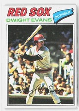 1977 Topps #25 Dwight Evans