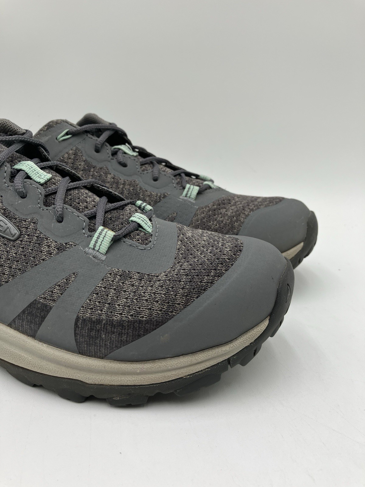 Scarpe da trekking Keen TERRADORA II WP donna LEGGERMENTE USATE grigie taglia US 8 5 MEDIE