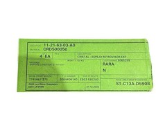 Glace de rétroviseur Land Rover FREELANDER