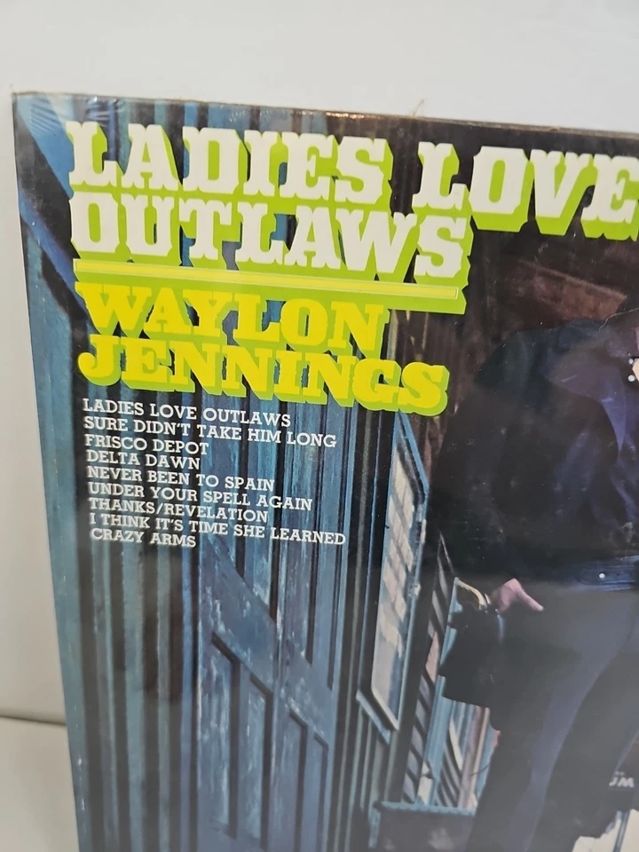 Waylon Jennings Ladies Love Outlaws Vinyl LP 1971 SEALED ~ NEW - Image 4 of 4