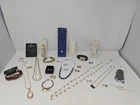 Vintage Costume Jewelry Lot Swarovski Necklaces Earrings Bracelets
