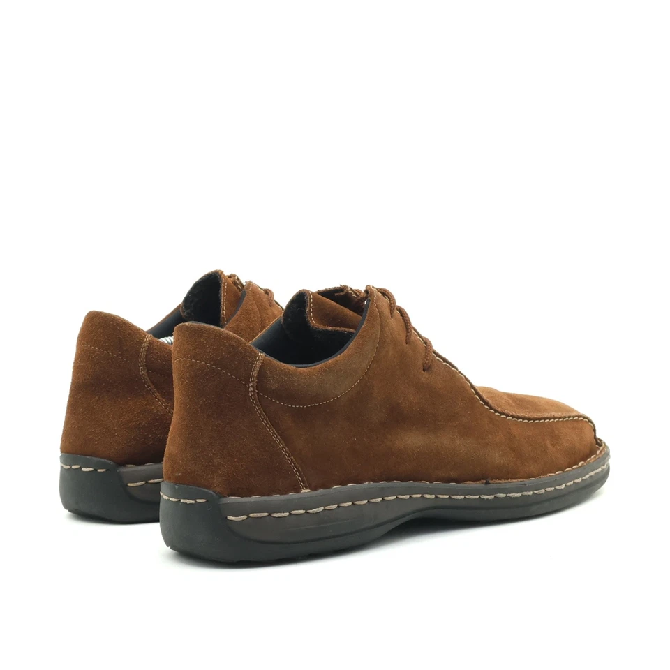 Rieker Herren B1341 Schnürschuhe Braun Wildleder Antistress Halbschuhe EU 43 - Bild 4 von 4