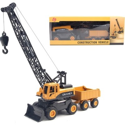 Crane Toy Crane Truck Construction Toy Truck Children Car Children's Toy from 3