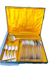 Joseph Buisson pour Orbrille Ménagère Art Déco Métal argenté