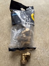 COMPRESSION Plumbing Fittings Brass MM - ELBOW TEE STOP END COUPLING (STRAIGHT)