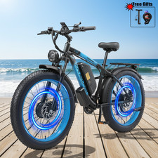 35MPH E-Bike 26" Peak 4000W Dual Motor 48V/23Ah V3 Electric Bicycle for adult US