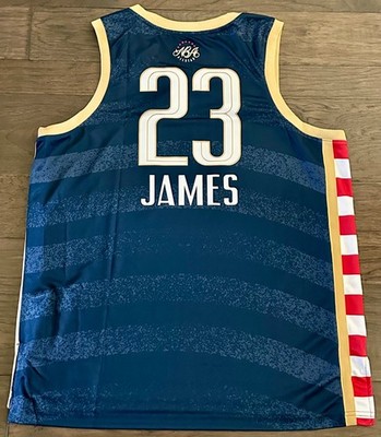 NIKE LEBRON JAMES 2026 USA ALL-STAR GAME SWINGMAN JERSEY 2XL XXL