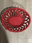 Vintage Williams Sonoma | Eucalyptus Stoneware | Woven Bread Warmer Basket — photo 2