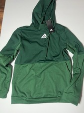 Adidas Aeroready Women Pullover Green And White Hoodie Size Medium NWT