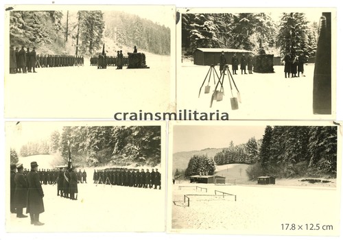 4x Orig. Foto Vereidigung RAD-Abteilung 1/276 in Lager SULZBURG Baden 1942