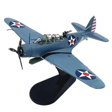 1:72 Scale American TBD Torpedo Bomber Alloy Aircraft Model Plane Souvenir new