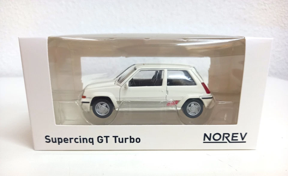 Lotto 3 Renault Clio Williams, Supercinq GT Turbo, Alpine A290 1/43 Norev Nuovo - Immagine 3 di 4