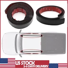 2PCS ROOF TRIM MOLDING SEALING STRIP FOR TOYOTA TACOMA DOUBLE CAB 2005-2015