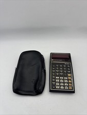 Texas Instruments SR-51-II Calculator With Case For Parts Repair Not Working