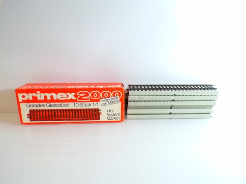 Primex H0 5073 gerades M-Gleis 10Stück siehe Foto in OVP PK2486 | Condition: Gebraucht